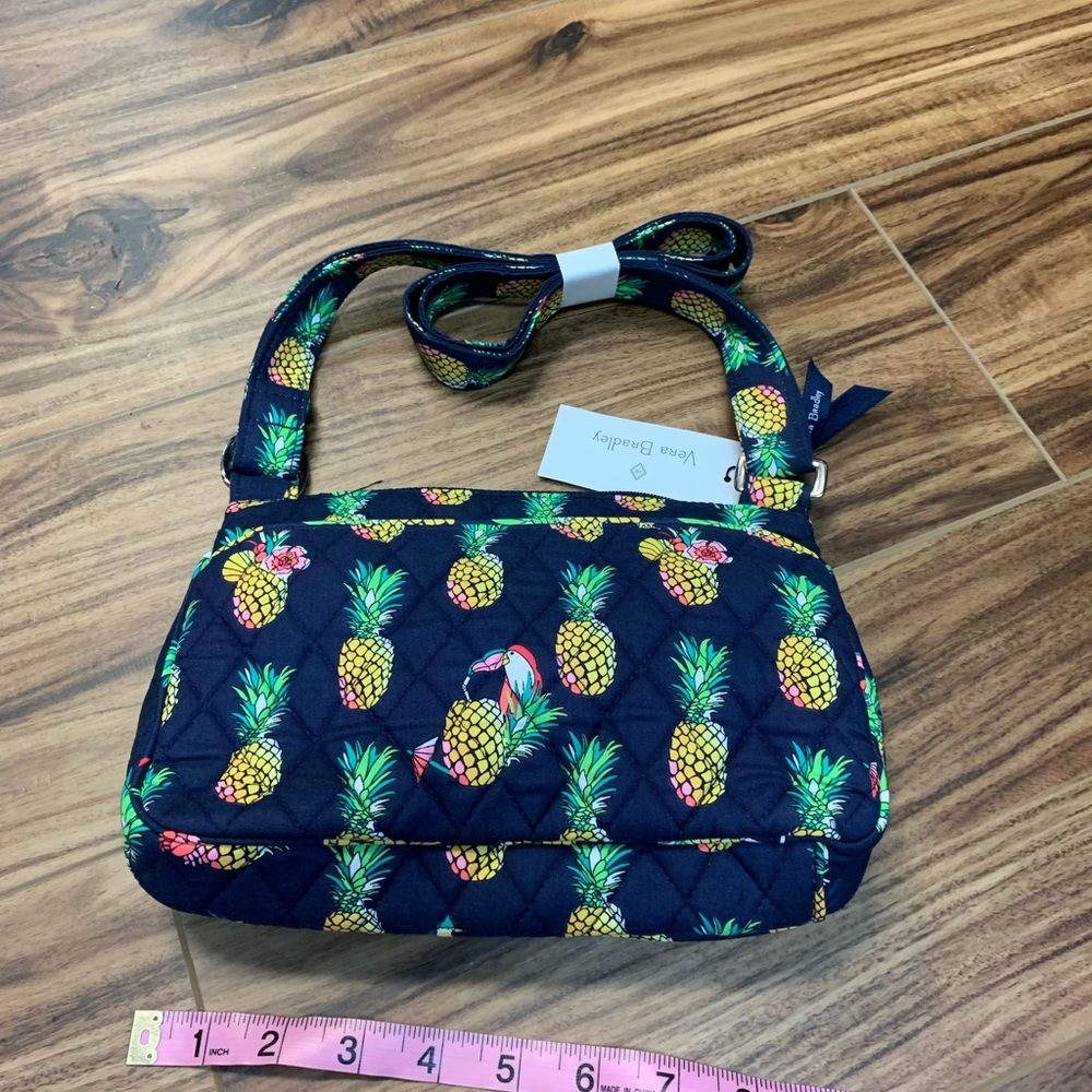 - Vera Bradley Little Hipster, gently used, Toucan Party - Picture 4 of 4
